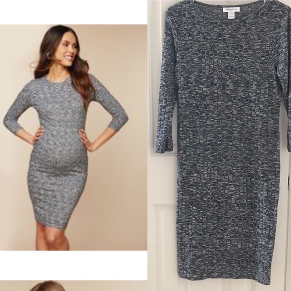 Motherhood Maternity Rib Knit Dress